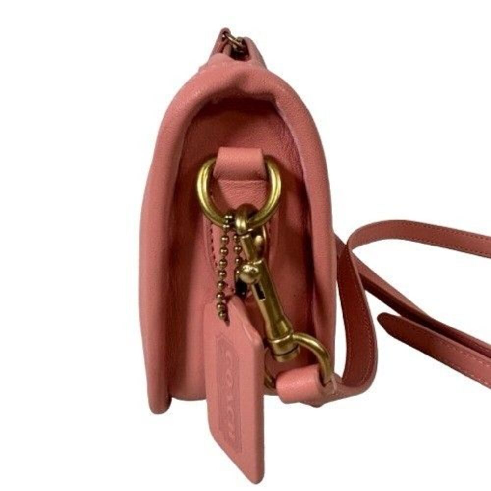 Coach 1941 Swinger Candy Pink Brass C5430 Leather Shoulder Bag The Originals - Picture 7 of 16